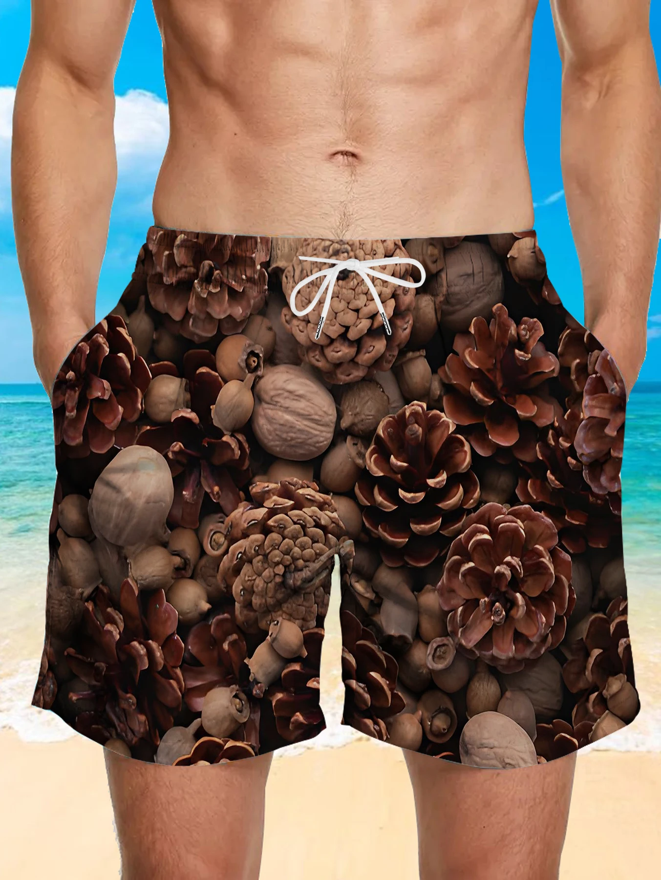 Loose Fit Digital Printed Shorts Male Full Print Quick Dry Polyester Beach Pants
Loose Fit Digital Printed Shorts Male Full Print Quick Dry Polyester Beach Pants