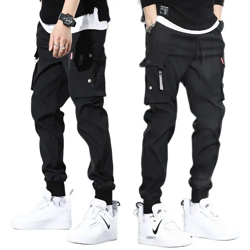 Wholesale 2022 Fashion Functional Multi-pocket Beam Feet Overalls Cargo Pants Men's Brand Spring Autumn Korean Sports Sweatpants
Wholesale 2022 Fashion Functional Multi-pocket Beam Feet Overalls Cargo Pants Men's Brand Spring Autumn Korean Sports Sweatpants