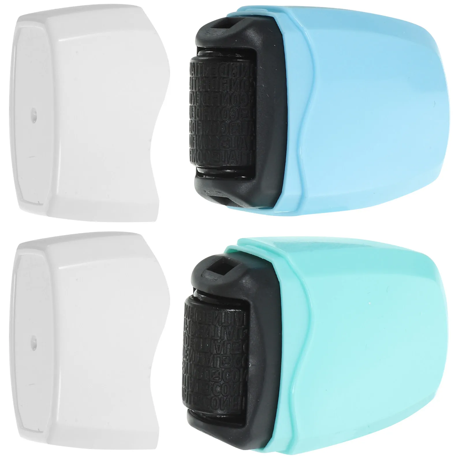 2Pcs Multi-Function Privacy Seal Roller Stamp Portable Convenient Id Stamp for Home Office Privacy Protection Confidential
2Pcs Multi-Function Privacy Seal Roller Stamp Portable Convenient Id Stamp for Home Office Privacy Protection Confidential