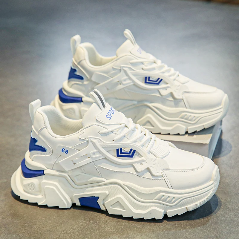 Men's Sporty Casual Running Shoes Trendy Brand High-End Sensation Student Thick Bottom Heightening White Dad Shoes Popular On...
Men's Sporty Casual Running Shoes Trendy Brand High-End Sensation Student Thick Bottom Heightening White Dad Shoes Popular On...