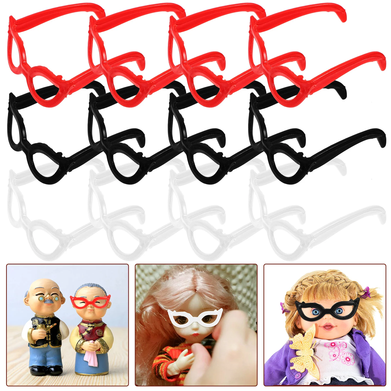 60pcs Mini Sunglasses Glasses Props Crafts Costume Mini Glasses Sunglasses Mini Sunglasses for Dolls
60pcs Mini Sunglasses Glasses Props Crafts Costume Mini Glasses Sunglasses Mini Sunglasses for Dolls