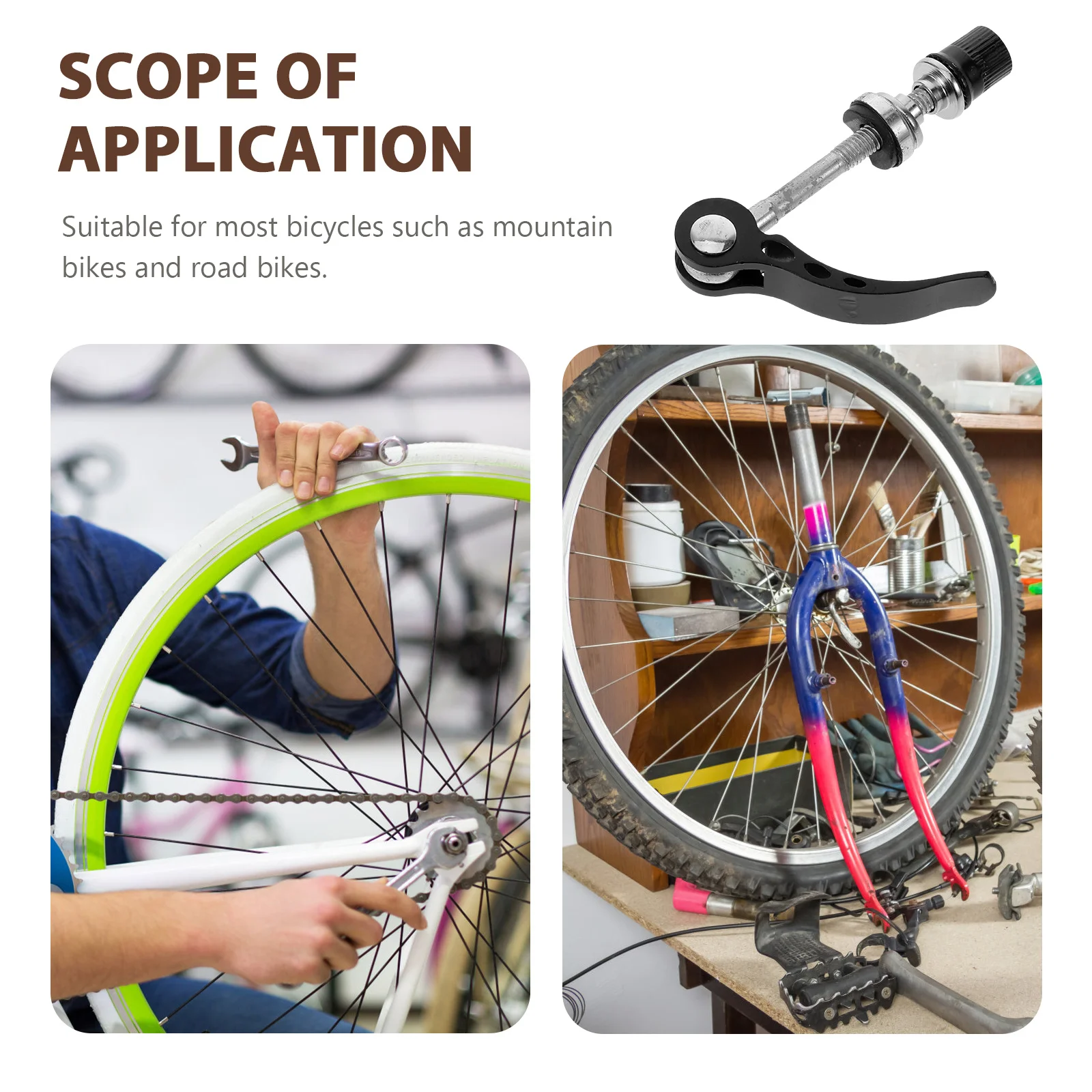 Aluminum Alloy Quick Release Hub Front Rear Axle Set with Hollow Shaft for Road Bike Mountain Bike Smooth Cam Action Lever
Aluminum Alloy Quick Release Hub Front Rear Axle Set with Hollow Shaft for Road Bike Mountain Bike Smooth Cam Action Lever