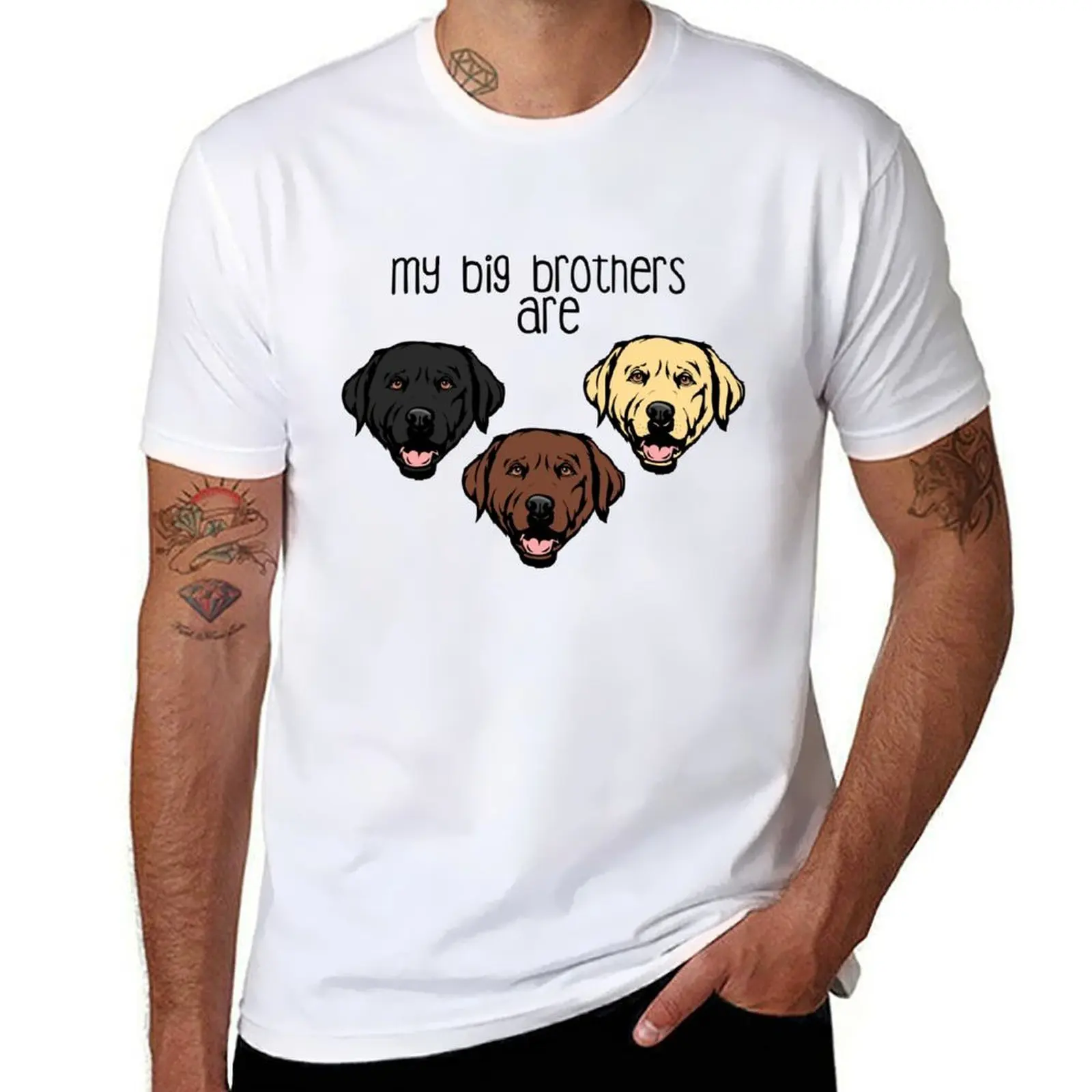 My Big Brother - Labradors T-Shirt anime t shirts oversize man t shirt summer T-Shirt
My Big Brother - Labradors T-Shirt anime t shirts oversize man t shirt summer T-Shirt