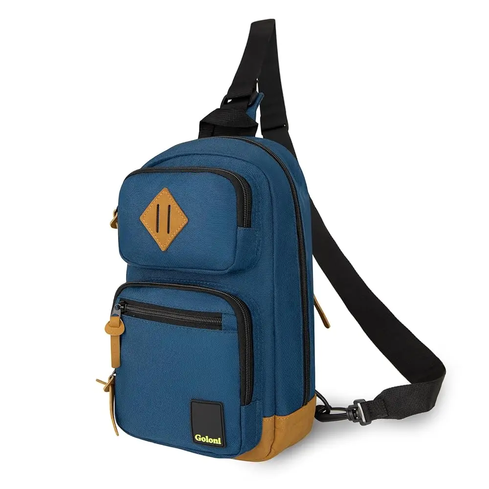 Sling Bag for Men Women, Crossbody Shoulder Bag with Multiple Pockets, Lightweight Casual Daypack for Travel
Sling Bag for Men Women, Crossbody Shoulder Bag with Multiple Pockets, Lightweight Casual Daypack for Travel
