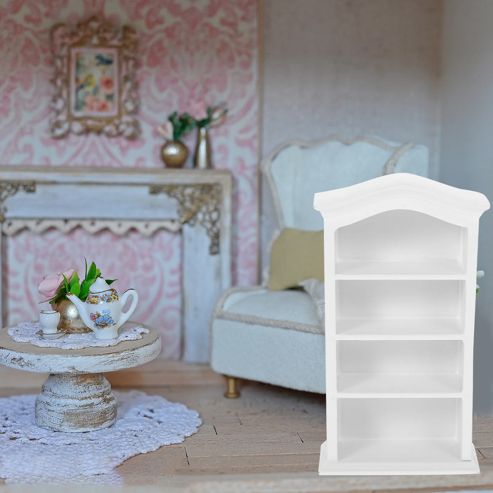 Miniature Book Shelf Wooden Craft Chic Color Storage Cabinet Kids Hands-on Creativity Development Accessory Mini Furniture Model
Miniature Book Shelf Wooden Craft Chic Color Storage Cabinet Kids Hands-on Creativity Development Accessory Mini Furniture Model