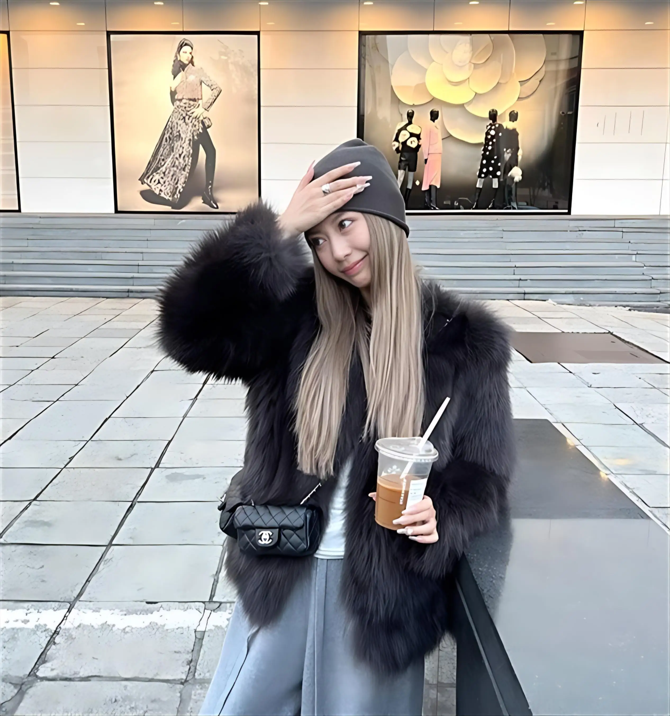 Faux Fur Jackets Coats Womens Handmade Fitted Nightclub Young Gothic Wrap-Style Padded Front-Zip Waist-Cinching Cute Turn-Collar
Faux Fur Jackets Coats Womens Handmade Fitted Nightclub Young Gothic Wrap-Style Padded Front-Zip Waist-Cinching Cute Turn-Collar