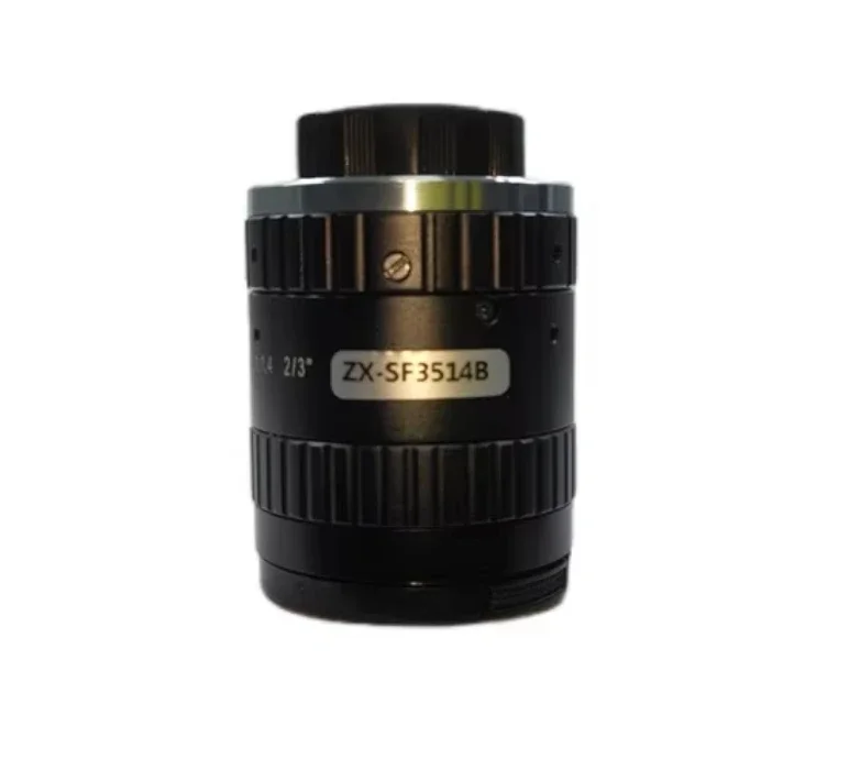 Промышленный объектив C-Mount 35 мм, 5 МП, 2/3 дюйма, F1.4-16 с большой апертурой для машинного зрения, производство Китай
Промышленный объектив C-Mount 35 мм, 5 МП, 2/3 дюйма, F1.4-16 с большой апертурой для машинного зрения, производство Китай