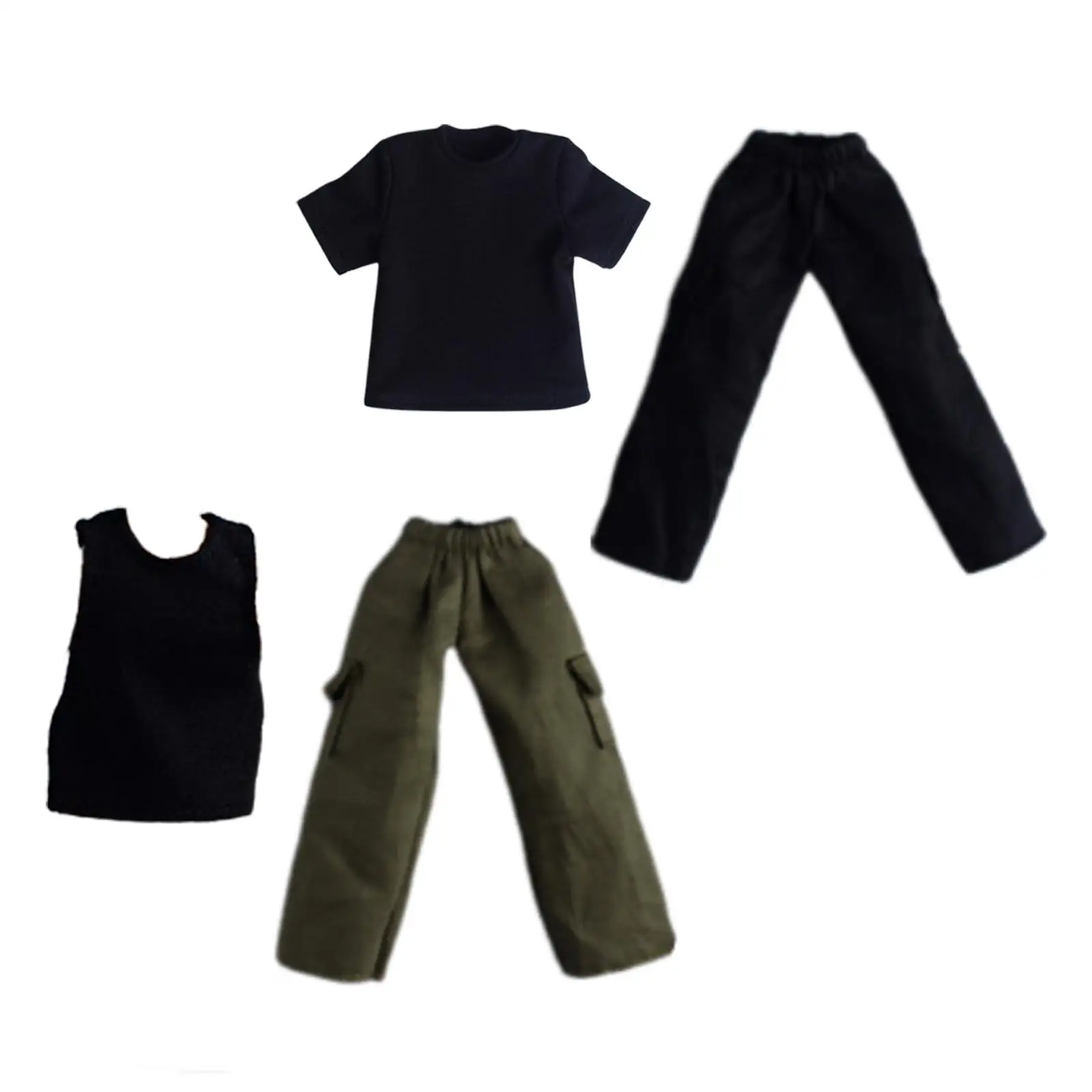 1/12 Doll Pants and Top Figure Clothes Cosplay Dress up Mini Wide Leg Long Pant for 6 inch Male Action Figures Accessory
1/12 Doll Pants and Top Figure Clothes Cosplay Dress up Mini Wide Leg Long Pant for 6 inch Male Action Figures Accessory