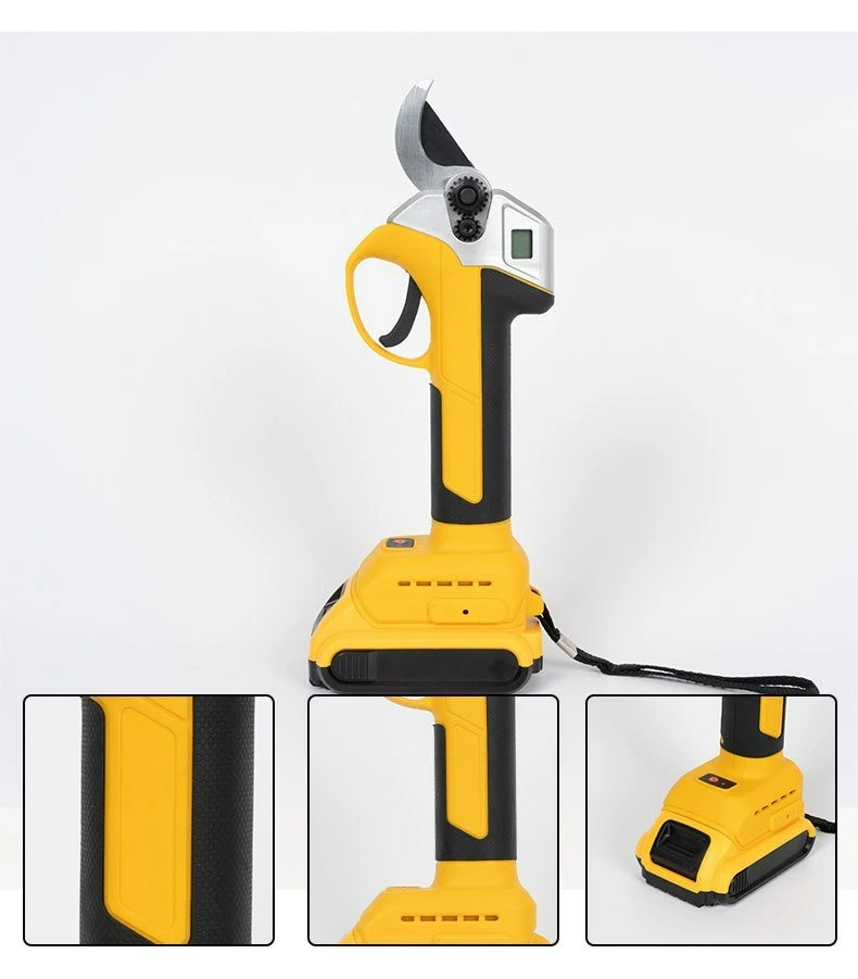 3.0 Opening Digital Display Cordless Pruning Shears - Fits DeWalt 20V Battery, Portable Electric Garden Branch Cutting Tool
3.0 Opening Digital Display Cordless Pruning Shears - Fits DeWalt 20V Battery, Portable Electric Garden Branch Cutting Tool