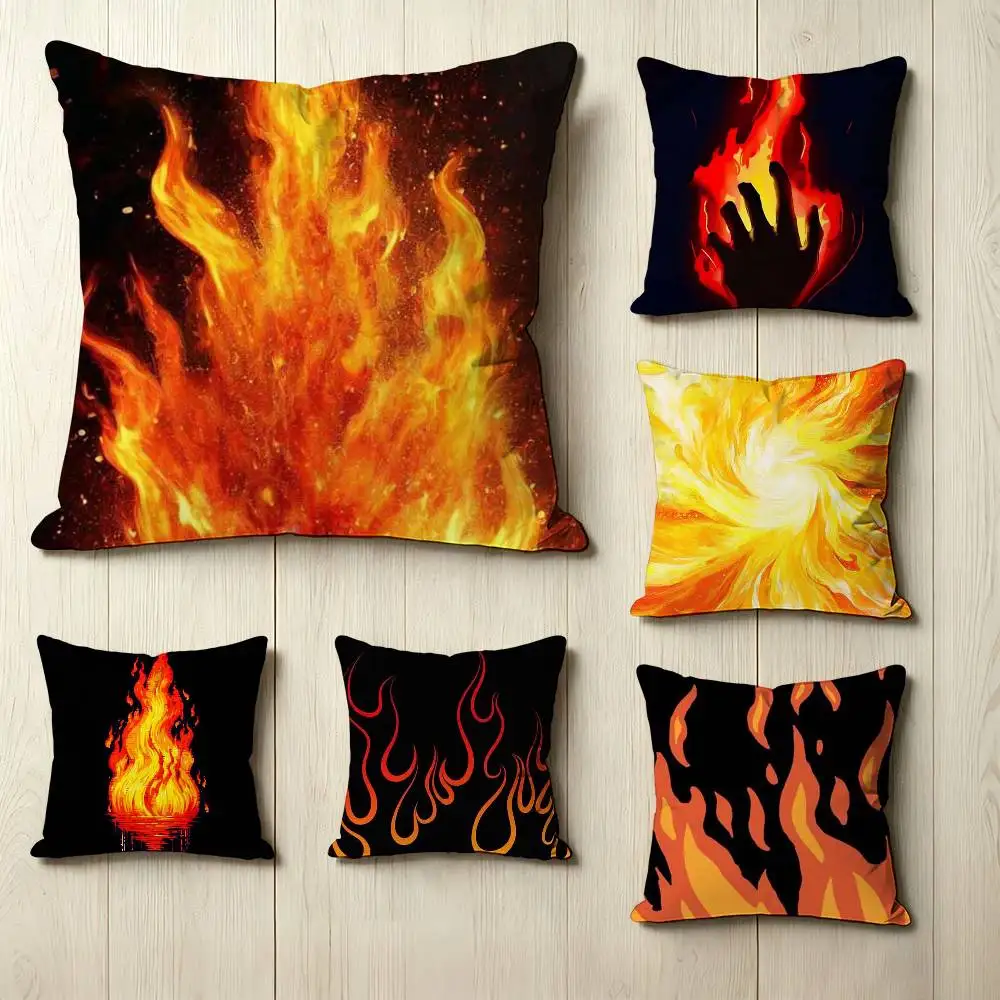 Dazzling Fire Flame Square Double-Sided printed Pillow Case Bedroom Bedside Pillow Sofa Cushion Cover
Dazzling Fire Flame Square Double-Sided printed Pillow Case Bedroom Bedside Pillow Sofa Cushion Cover