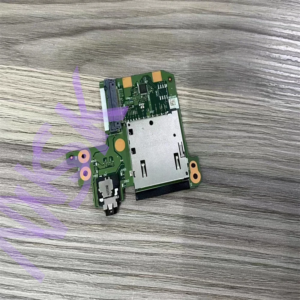 Оригинальная аудиоплата для Lenovo Thinkpad T480S, маленькая плата для наушников, плата для чтения SD-карт 01ER995 100%, проверка точки, ОК
Оригинальная аудиоплата для Lenovo Thinkpad T480S, маленькая плата для наушников, плата для чтения SD-карт 01ER995 100%, проверка точки, ОК