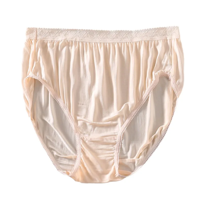 Plus Size High Waist Women's Underwear Women's Mulberry Silk Comfortable Woman Clothes Panties Seamless Womens Lingire
Plus Size High Waist Women's Underwear Women's Mulberry Silk Comfortable Woman Clothes Panties Seamless Womens Lingire