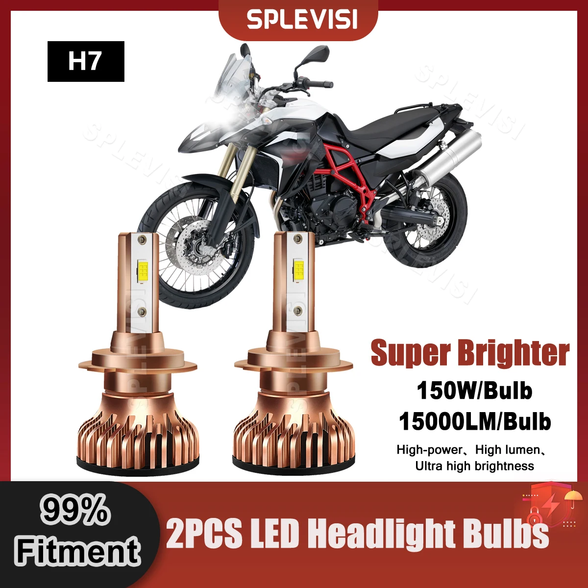 High Brightness 2PCS H7 LED Moto Headlight Bulbs 300W 30000LM 9V-24V For Aprilia Shiver 750 2010 2011 2012 2013 2014 2015 2016
High Brightness 2PCS H7 LED Moto Headlight Bulbs 300W 30000LM 9V-24V For Aprilia Shiver 750 2010 2011 2012 2013 2014 2015 2016