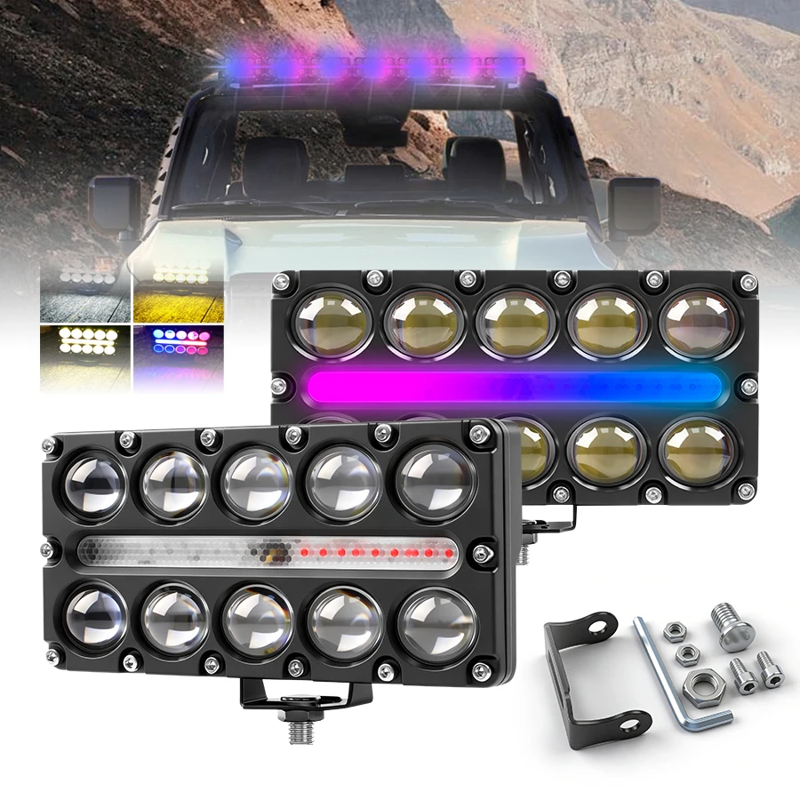 10 Lens Auxiliary Motorcycle Spotlight Working Fog lights Red Blue Projector Headlight Additional Electric Driving off-road use
10 Lens Auxiliary Motorcycle Spotlight Working Fog lights Red Blue Projector Headlight Additional Electric Driving off-road use