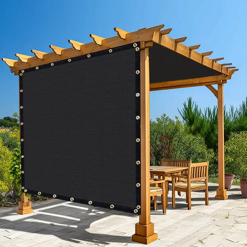 90 Shade Fabric 24X 24 Black Sun Shade Cloth with Grommets for Pergola Replacement Shade Cover Canopy, Heavy Duty, Cable Zip Ti
90 Shade Fabric 24X 24 Black Sun Shade Cloth with Grommets for Pergola Replacement Shade Cover Canopy, Heavy Duty, Cable Zip Ti