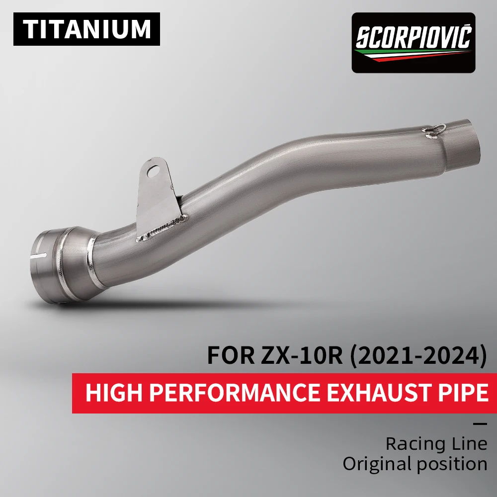 Motorcycle Titanium middle link exhaust pipe for Ninja ZX10RR ZX-10R ZX10R ZX-10r
Motorcycle Titanium middle link exhaust pipe for Ninja ZX10RR ZX-10R ZX10R ZX-10r