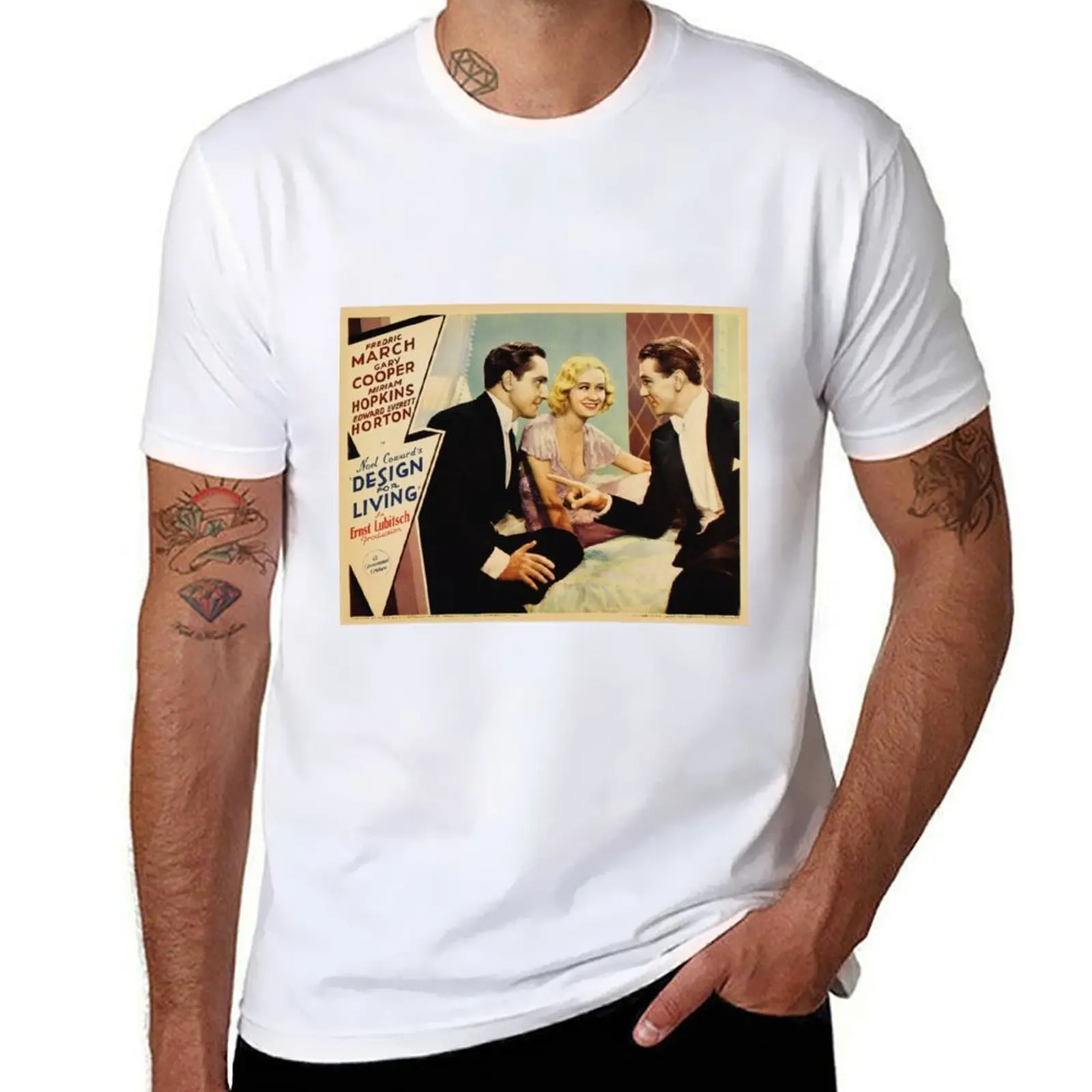 Ernst Lubitsch Design for Living T-Shirt t shirts cotton 100% funny t shirts cotton T-Shirt
Ernst Lubitsch Design for Living T-Shirt t shirts cotton 100% funny t shirts cotton T-Shirt