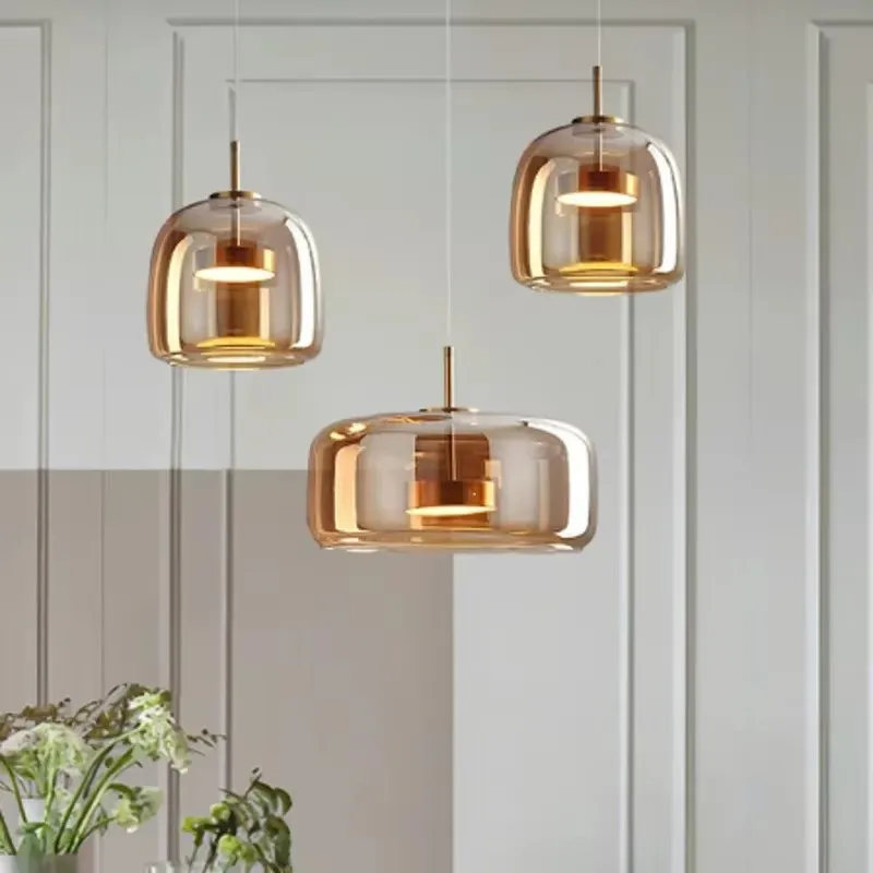 Nordic Lamps Modern Chandeliers Home Catering Kitchen Office Aisle Chandeliers Dining Room Bedroom Gray Amber Home Decor
Nordic Lamps Modern Chandeliers Home Catering Kitchen Office Aisle Chandeliers Dining Room Bedroom Gray Amber Home Decor