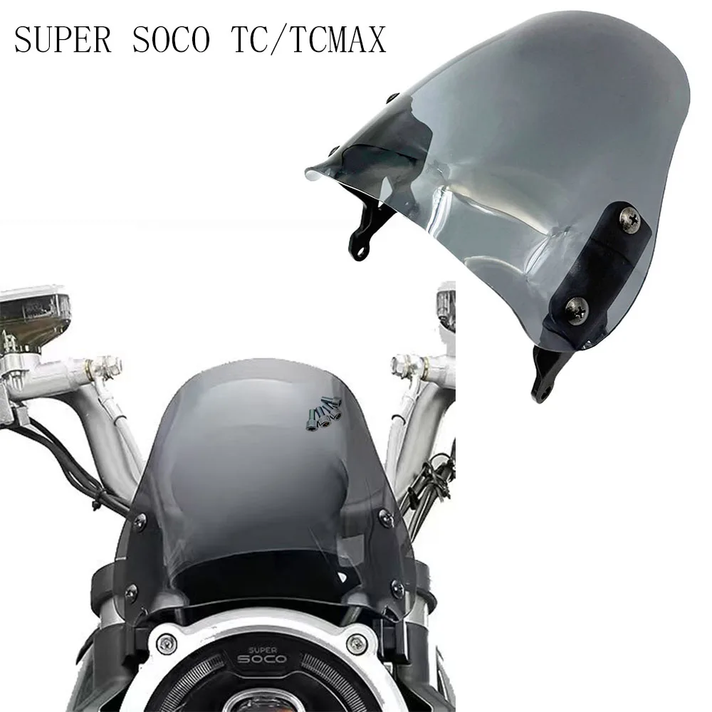 Super Soco TC TCMAX TC MAX Windshield Spoiler Deflector Motorcycle Accessories for Superior Riding Experience
Super Soco TC TCMAX TC MAX Windshield Spoiler Deflector Motorcycle Accessories for Superior Riding Experience