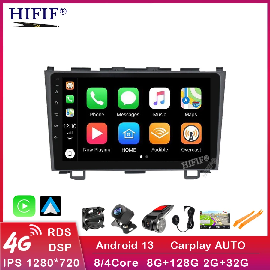 Автомагнитола, мультимедийный плеер 2 din, 9 ", Android 13, Авторадио, навигация для Honda CRV CR-V 2006-2011, стерео, Wi-Fi, навигация gps
Автомагнитола, мультимедийный плеер 2 din, 9 ", Android 13, Авторадио, навигация для Honda CRV CR-V 2006-2011, стерео, Wi-Fi, навигация gps