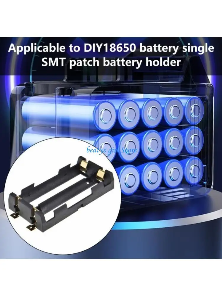 C7AB 2Pieces SMTs SMDs 18650 Series Battery Case Holder Container for PCB Mounting In Electronic Devices and DIY Kits
C7AB 2Pieces SMTs SMDs 18650 Series Battery Case Holder Container for PCB Mounting In Electronic Devices and DIY Kits
