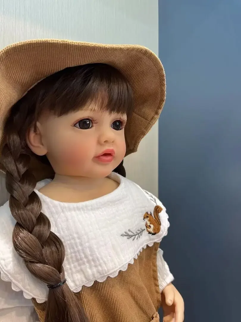 NPK 22''Full Body Silicone Vinyl Reborn Toddler Girl Doll Betty Wig Hair High Quality Gift for Children
NPK 22''Full Body Silicone Vinyl Reborn Toddler Girl Doll Betty Wig Hair High Quality Gift for Children