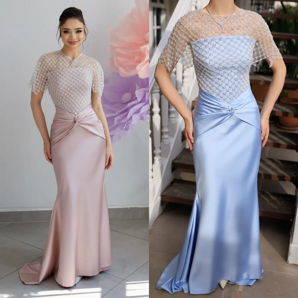 Customized Exquisite Intricate Charmeuse Rhinestone Ruched Beading Sash Mermaid Strapless Long Dresses Bespoke Occasion Dresses
Customized Exquisite Intricate Charmeuse Rhinestone Ruched Beading Sash Mermaid Strapless Long Dresses Bespoke Occasion Dresses