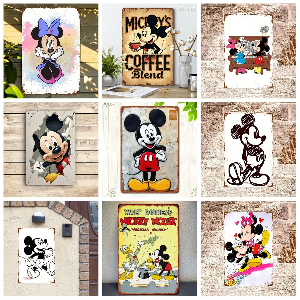 Miniso of Minnie Romantic Disney Tin Decorations Metal Tin Signs Posters Decor Retro Metal Plaque Wall Art Decor for Garage Bar
Miniso of Minnie Romantic Disney Tin Decorations Metal Tin Signs Posters Decor Retro Metal Plaque Wall Art Decor for Garage Bar