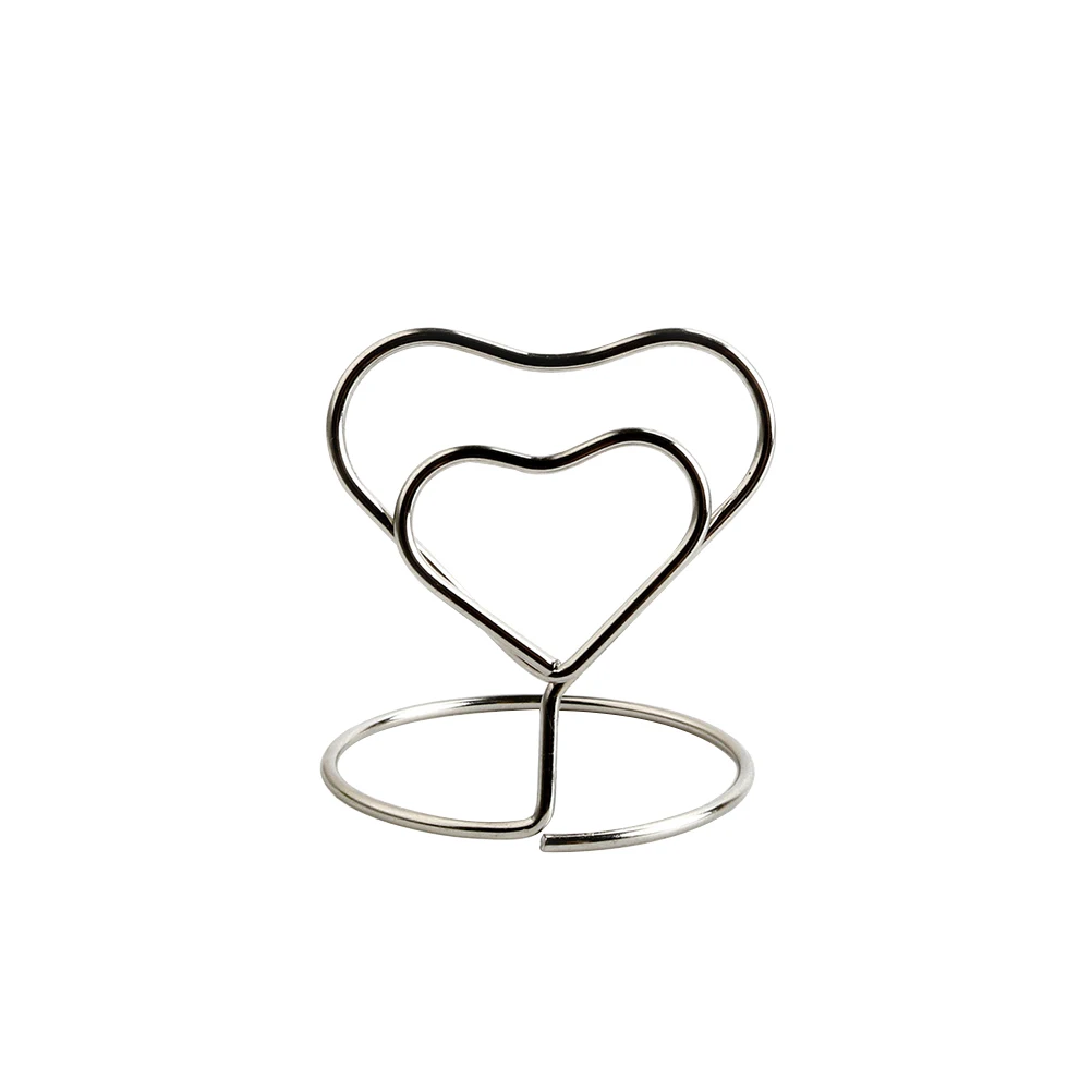 10Pcs Heart Clip Elegant Place Holder Wedding Birthday Party Wedding Supplies Table Number Memo Paper Clips
10Pcs Heart Clip Elegant Place Holder Wedding Birthday Party Wedding Supplies Table Number Memo Paper Clips