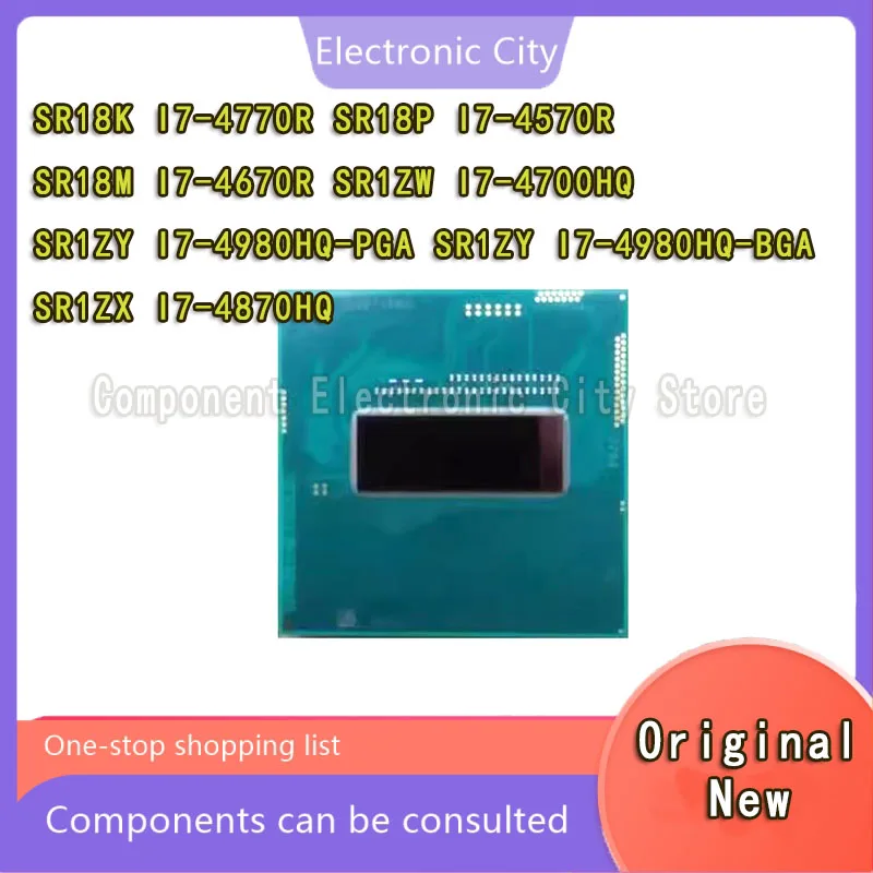 100% test SR1ZW I7-4700HQ SR1ZX I7-4870HQ SR1ZY I7-4980HQ SR18K I7-4770R SR18P I7-4570R SR18M I7-4670R BGA Chipset
100% test SR1ZW I7-4700HQ SR1ZX I7-4870HQ SR1ZY I7-4980HQ SR18K I7-4770R SR18P I7-4570R SR18M I7-4670R BGA Chipset