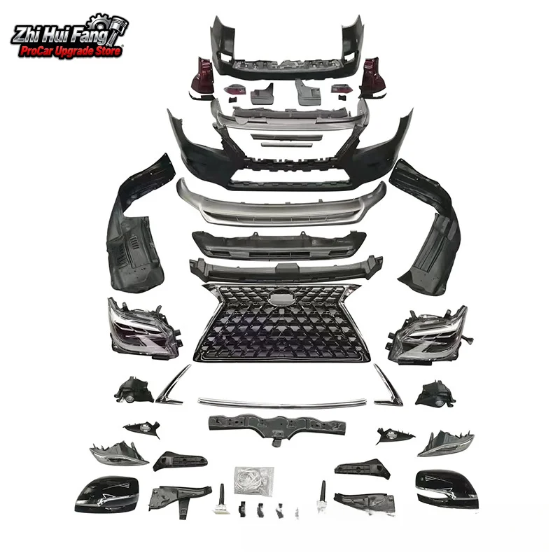 Подходит для старого Lexus GX 09-19, модифицированного нового комплекта кузова GX, передние и задние бамперы, фары, задние фонари
Подходит для старого Lexus GX 09-19, модифицированного нового комплекта кузова GX, передние и задние бамперы, фары, задние фонари