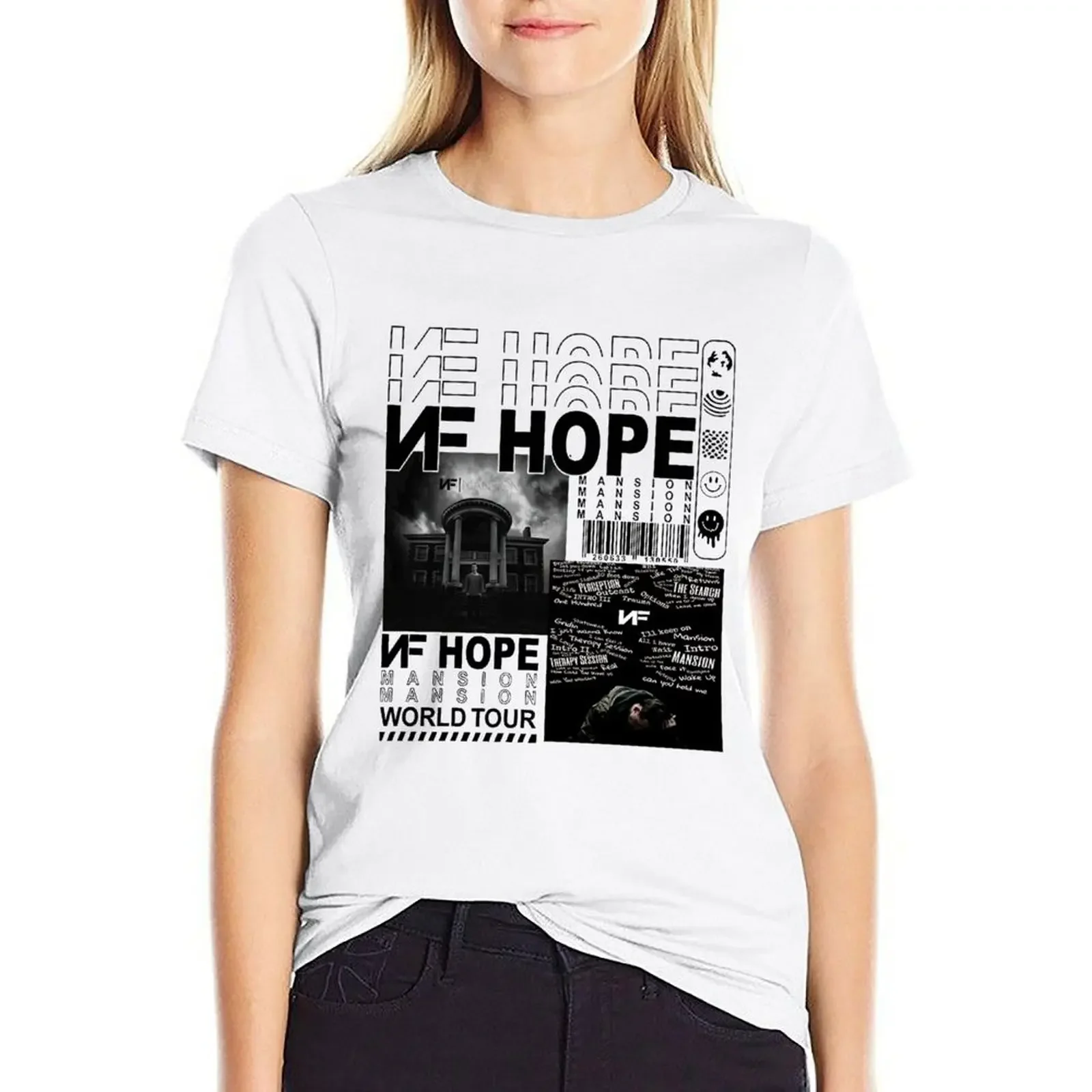 Vintage NF Rapper retro T-shirt oversized aesthetic clothes Womens graphic t shirts
Vintage NF Rapper retro T-shirt oversized aesthetic clothes Womens graphic t shirts