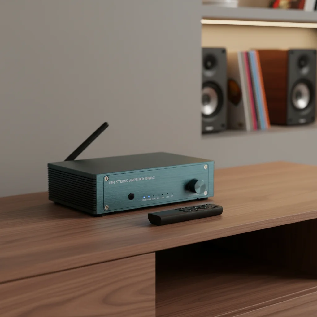 Samtronic HiFi TPA3116 Digital Amplifier Home Desk Power Amp with Power Adapter Multi-input (BT,USB,Optical,coaxial,RCA and ARC)
Samtronic HiFi TPA3116 Digital Amplifier Home Desk Power Amp with Power Adapter Multi-input (BT,USB,Optical,coaxial,RCA and ARC)