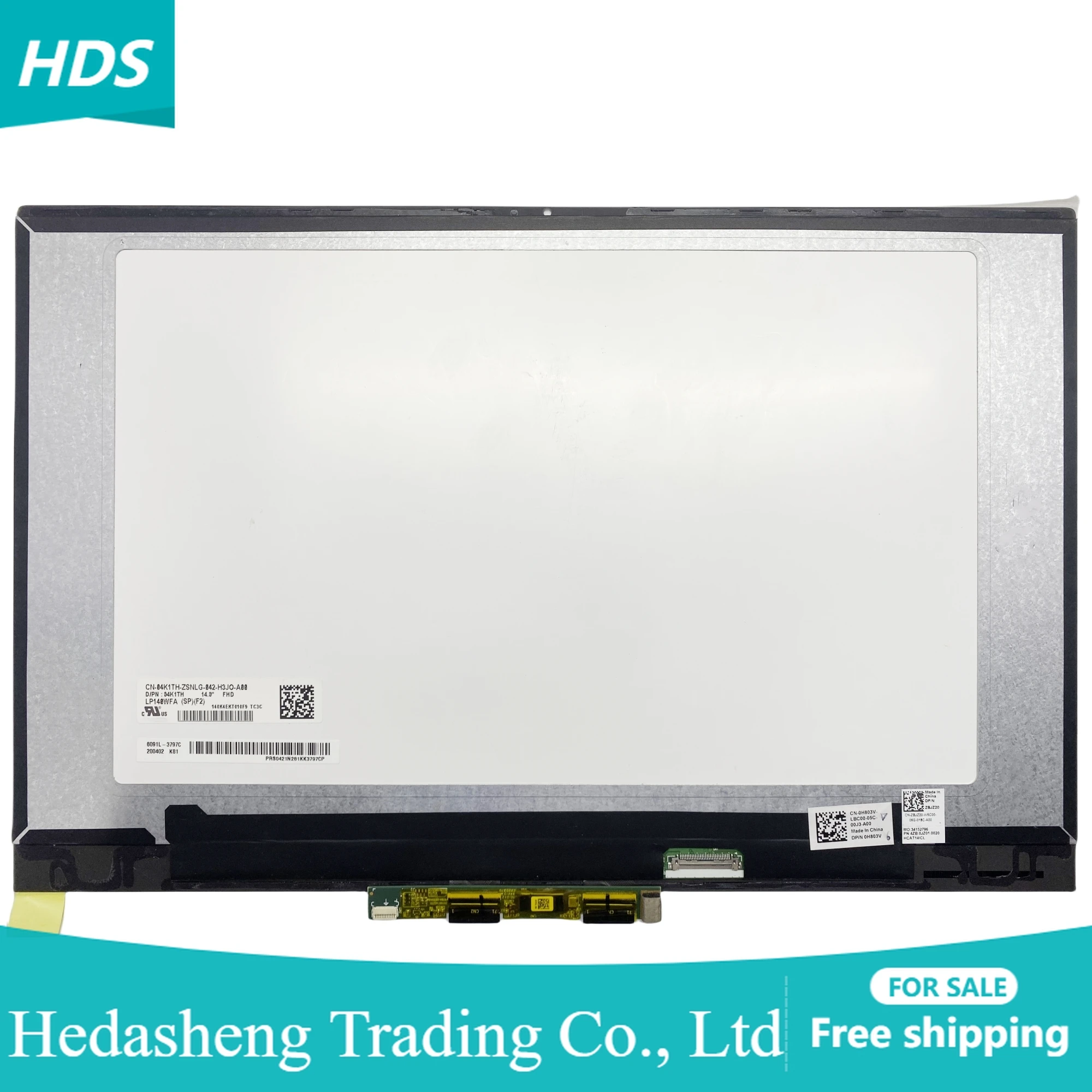 LP140WFA SPF2 For DELL IPS Display Digitizer 14.0'' FHD Touch Screen LED LCD Assembly
LP140WFA SPF2 For DELL IPS Display Digitizer 14.0'' FHD Touch Screen LED LCD Assembly