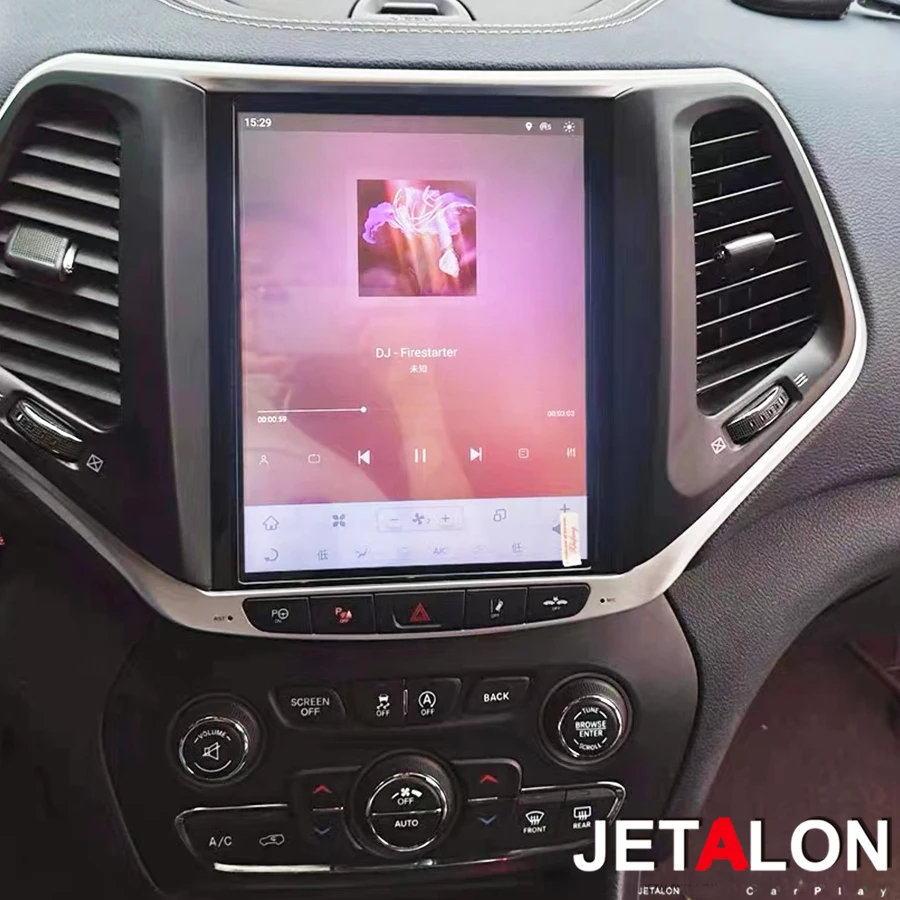 Автомобильный радиоприемник Tesla с вертикальным экраном 10,4 дюйма, Android для Jeep Cherokee 5 KL 2013-2020, мультимедийный видео GPS CarPlay Auto HU
Автомобильный радиоприемник Tesla с вертикальным экраном 10,4 дюйма, Android для Jeep Cherokee 5 KL 2013-2020, мультимедийный видео GPS CarPlay Auto HU