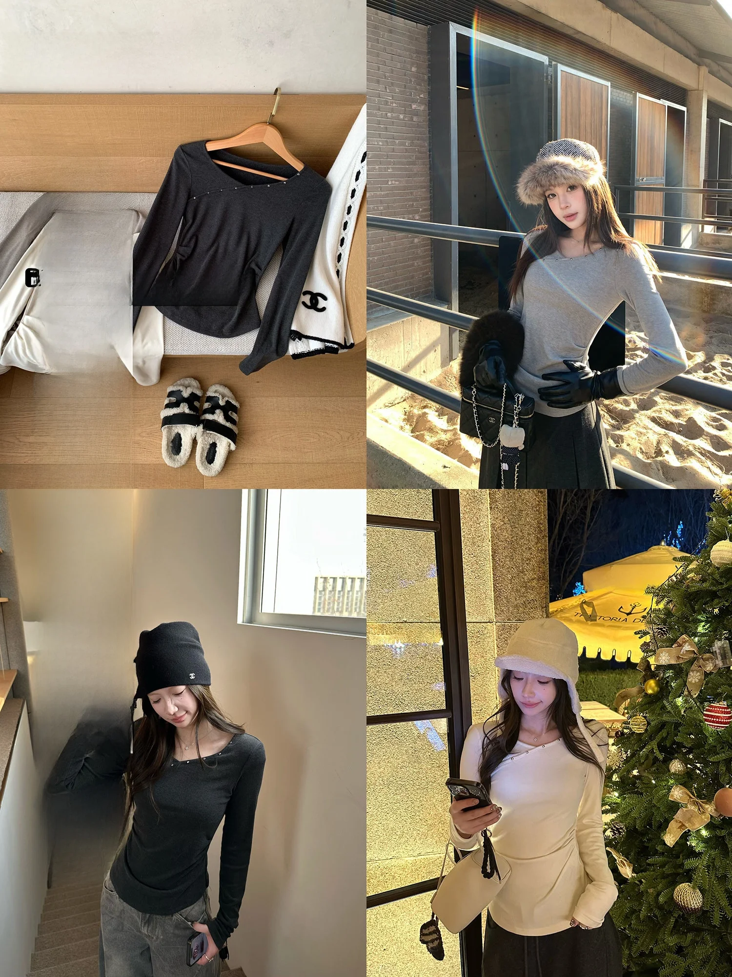 Goo Goo Eyes Women's Long Sleeve V-Neck Faux Fur Base Shirt Waist Cinching Slimming Top Soft Stretchy Knitwear Commute Style
Goo Goo Eyes Women's Long Sleeve V-Neck Faux Fur Base Shirt Waist Cinching Slimming Top Soft Stretchy Knitwear Commute Style