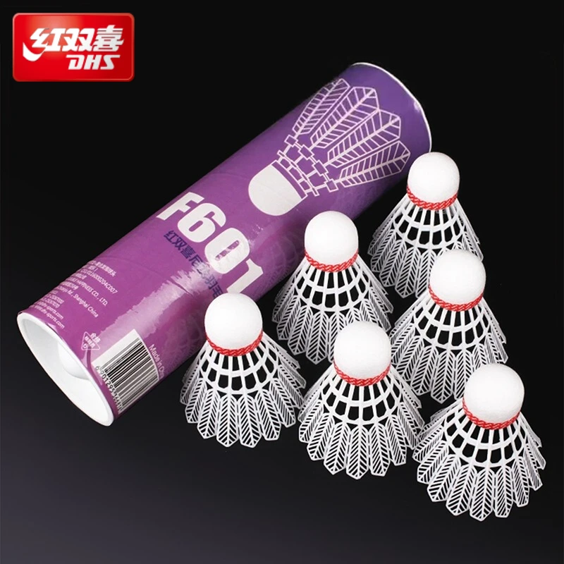 DHS 6pcs Durable Shuttlecocks Portable Nylon Badminton Balls White Badminton School Training Ball for Outdoor Competition Use
DHS 6pcs Durable Shuttlecocks Portable Nylon Badminton Balls White Badminton School Training Ball for Outdoor Competition Use