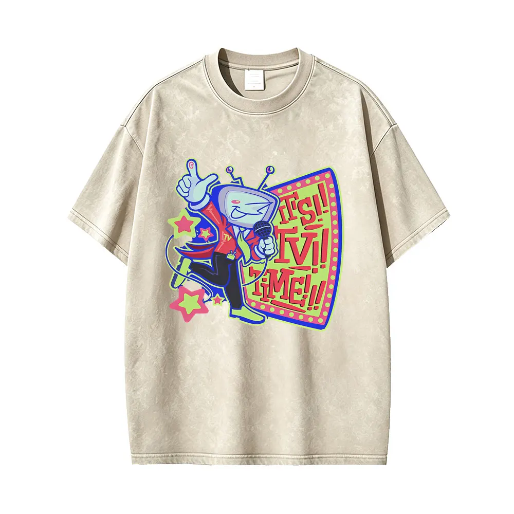 Washed Vintage Game Deltarune Tenna It's TV Time Funny Meme T-shirt Men Women Casual Humor Oversized T Shirts Otaku Lover Gift
Washed Vintage Game Deltarune Tenna It's TV Time Funny Meme T-shirt Men Women Casual Humor Oversized T Shirts Otaku Lover Gift