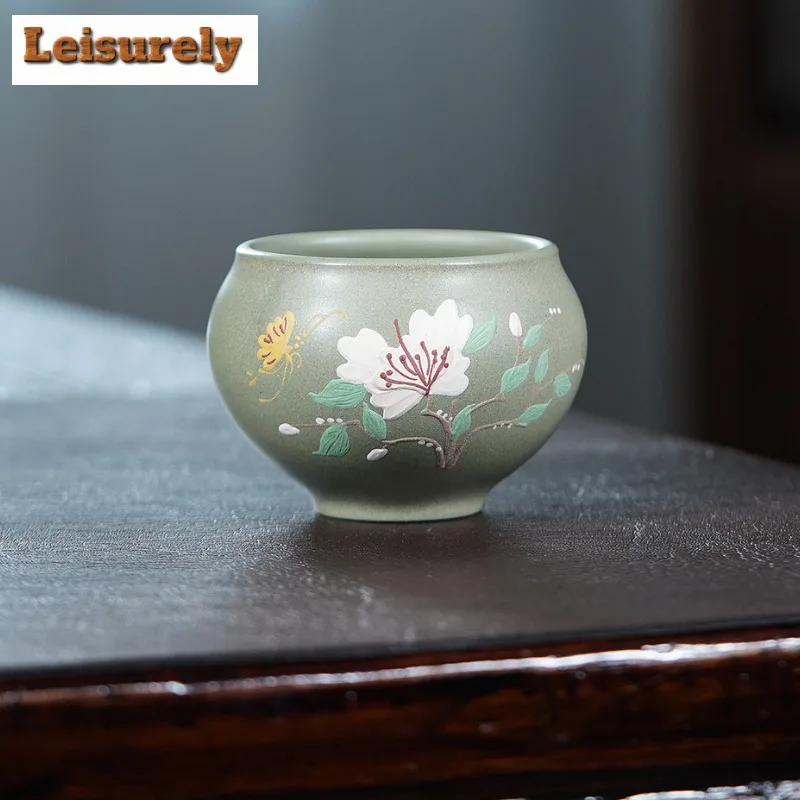 160 мл Исин Фиолетовый Глиняный Цветок Веселая Чайная Чашка с Большим Рот Японская Чайная Чаша Чайная Пара Чашка Для Удачи Чай Запах Чашки Jianzhan Master 
160 мл Исин Фиолетовый Глиняный Цветок Веселая Чайная Чашка с Большим Рот Японская Чайная Чаша Чайная Пара Чашка Для Удачи Чай Запах Чашки Jianzhan Master