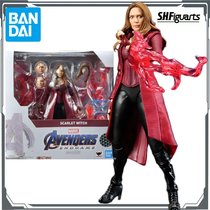 Bandai Original S.H.Figuarts Avengers: Endgame Scarlet Witch Anime Action Figures Toys for Boys Christmas Gift Collectible Model
Bandai Original S.H.Figuarts Avengers: Endgame Scarlet Witch Anime Action Figures Toys for Boys Christmas Gift Collectible Model