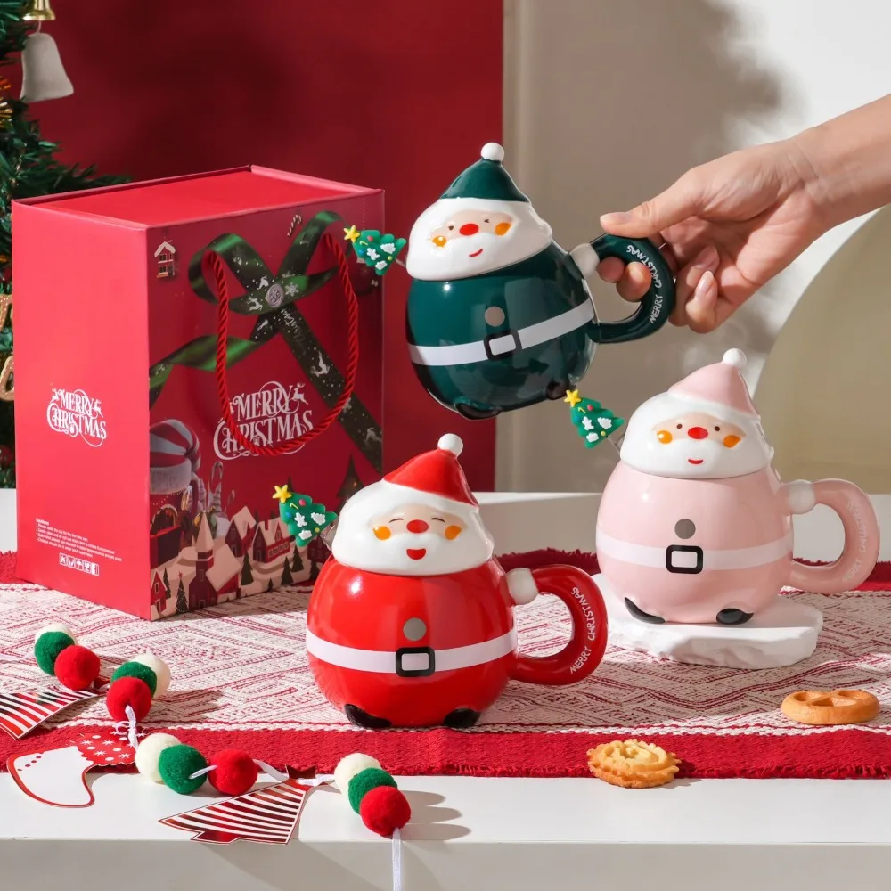 3D Santa Claus Ceramic Cup 430ML Cute Cartoon Creative Gift for Friends, Girlfriends, Boys Girls Mugs, Christmas Gift Box Set
3D Santa Claus Ceramic Cup 430ML Cute Cartoon Creative Gift for Friends, Girlfriends, Boys Girls Mugs, Christmas Gift Box Set