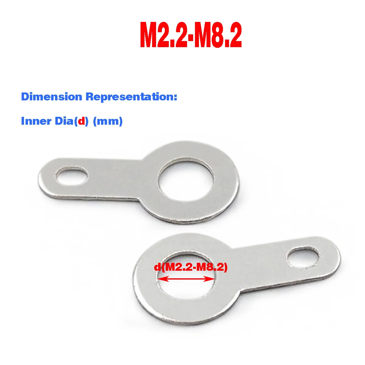 Beicai Silver Plated Copper Lug Terminal, Ring Wire Lug Welding Lug M2 2-m10.2
Beicai Silver Plated Copper Lug Terminal, Ring Wire Lug Welding Lug M2 2-m10.2