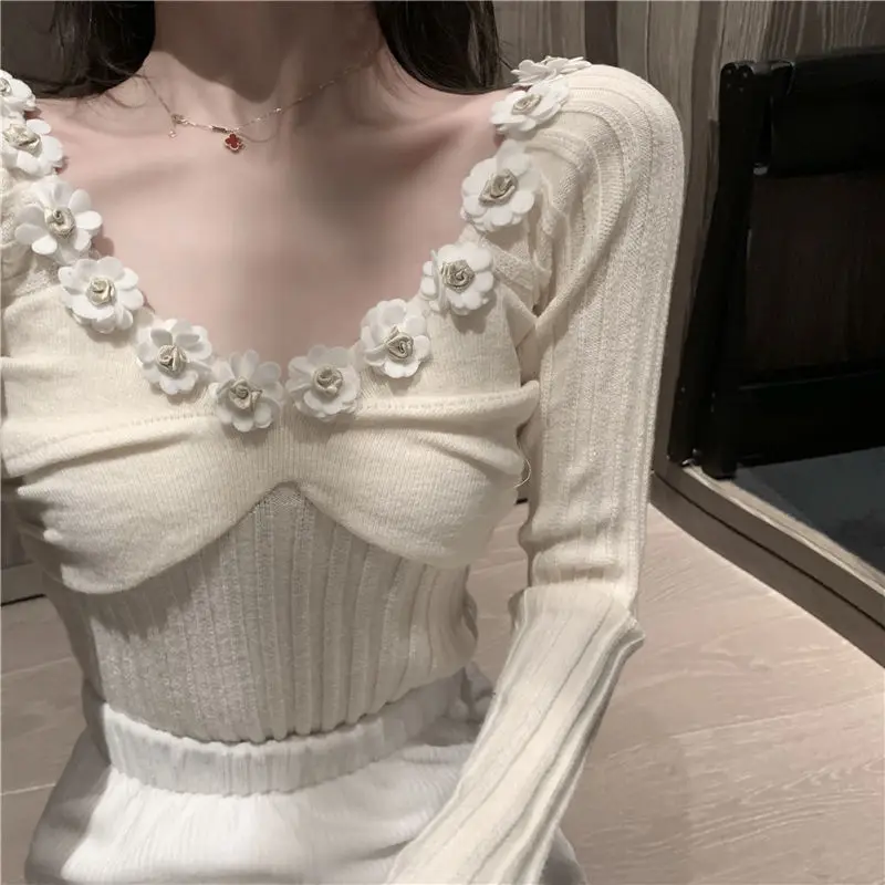 Women Clothing 2022 Spring Autumn Knitted Top V Neck Long Sleeve Loose Pullover Sweater New Fashion Style Sweet Casual Sweater
Women Clothing 2022 Spring Autumn Knitted Top V Neck Long Sleeve Loose Pullover Sweater New Fashion Style Sweet Casual Sweater