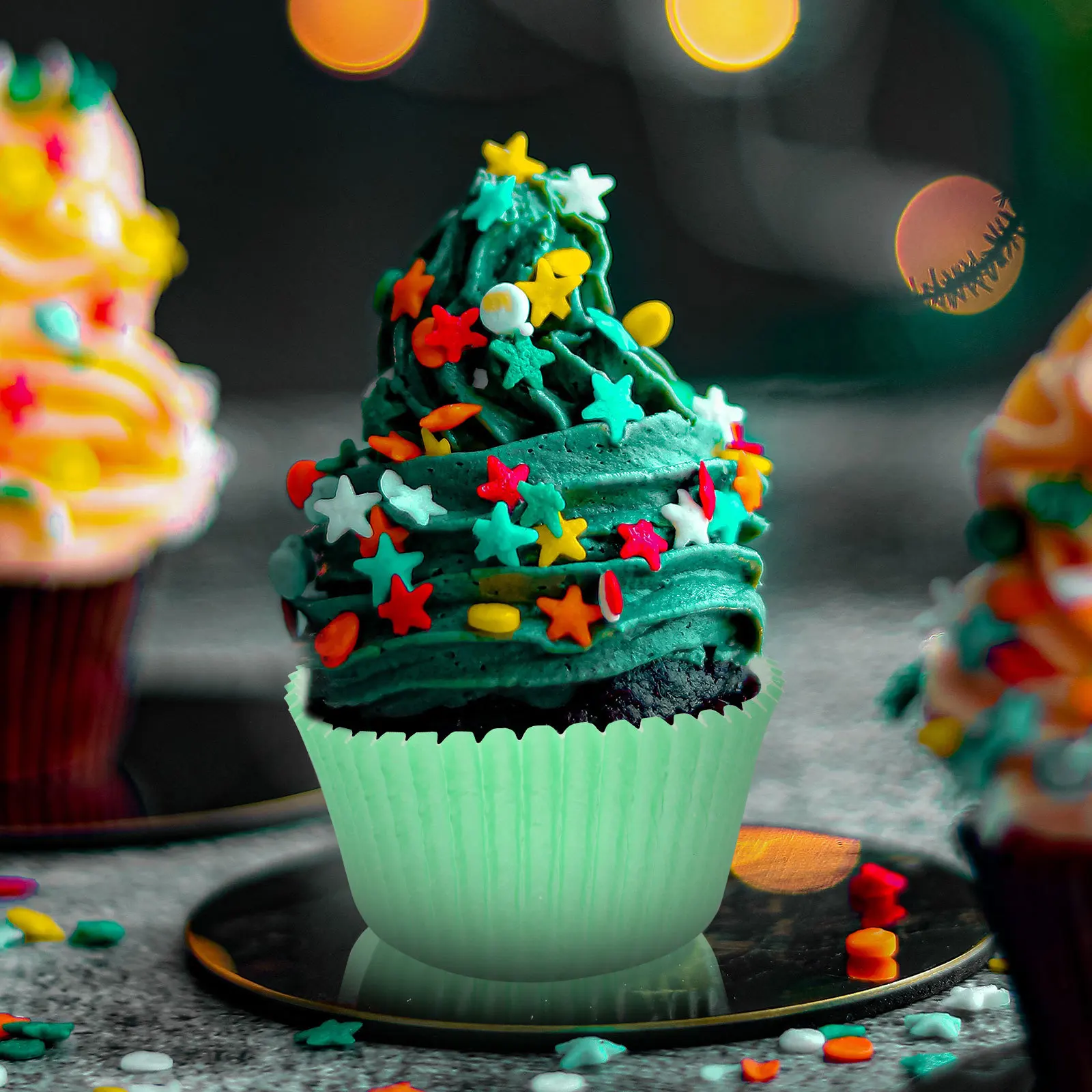 100Pcs Colorful Oil Paper Cupcake Liners Cake Baking Cups for Wedding Baby Shower Party Muffin Baking Supplies
100Pcs Colorful Oil Paper Cupcake Liners Cake Baking Cups for Wedding Baby Shower Party Muffin Baking Supplies