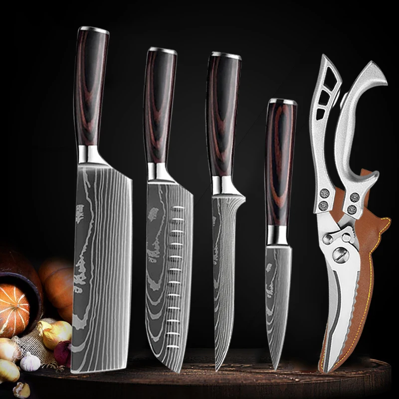 Japanese Chef Knives Forged Santoku Salmon Peeling & Slicing Stainless Steel Meat Fish Cleaver Kitchen Scissors Knife
Japanese Chef Knives Forged Santoku Salmon Peeling & Slicing Stainless Steel Meat Fish Cleaver Kitchen Scissors Knife