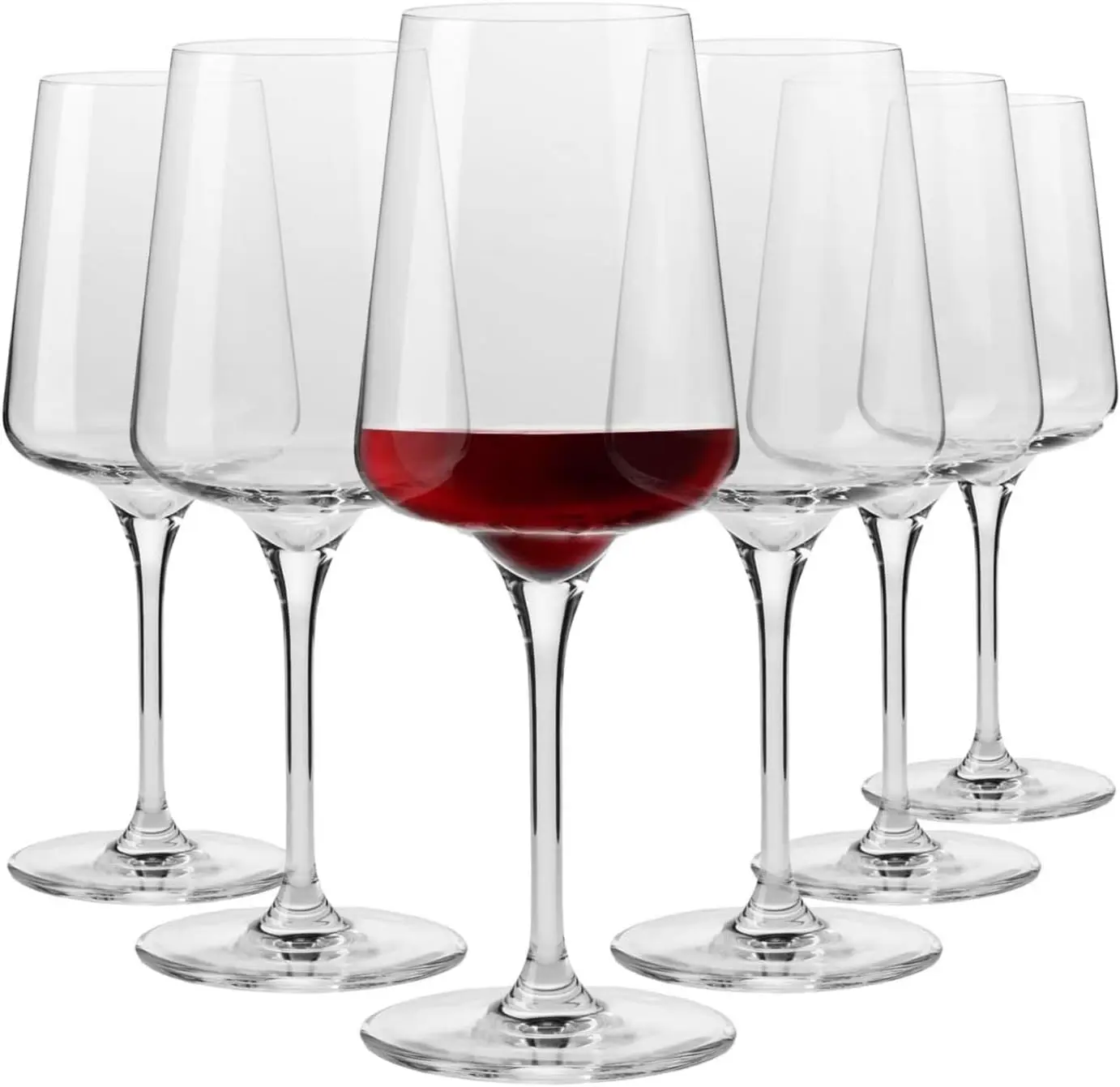 Red Wine Glasses | Elegant Design | Set of 6 | 16.9 oz | Infinity Collection | Ideal for Home, Restaurants and Reception
Red Wine Glasses | Elegant Design | Set of 6 | 16.9 oz | Infinity Collection | Ideal for Home, Restaurants and Reception