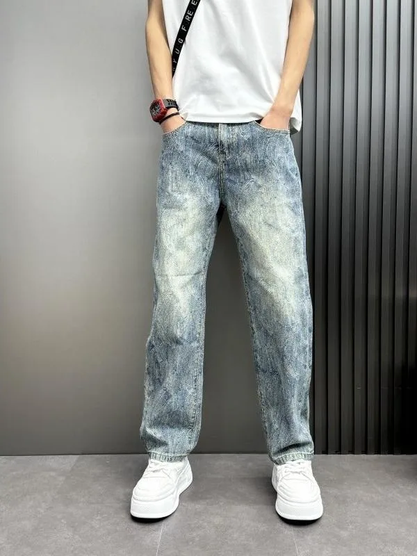 American Sle Casual Men's Jeans Faionable Vintage Waed Straight Leg Harlan Pants Autumn New Arrival Youth ular Denim
American Sle Casual Men's Jeans Faionable Vintage Waed Straight Leg Harlan Pants Autumn New Arrival Youth ular Denim