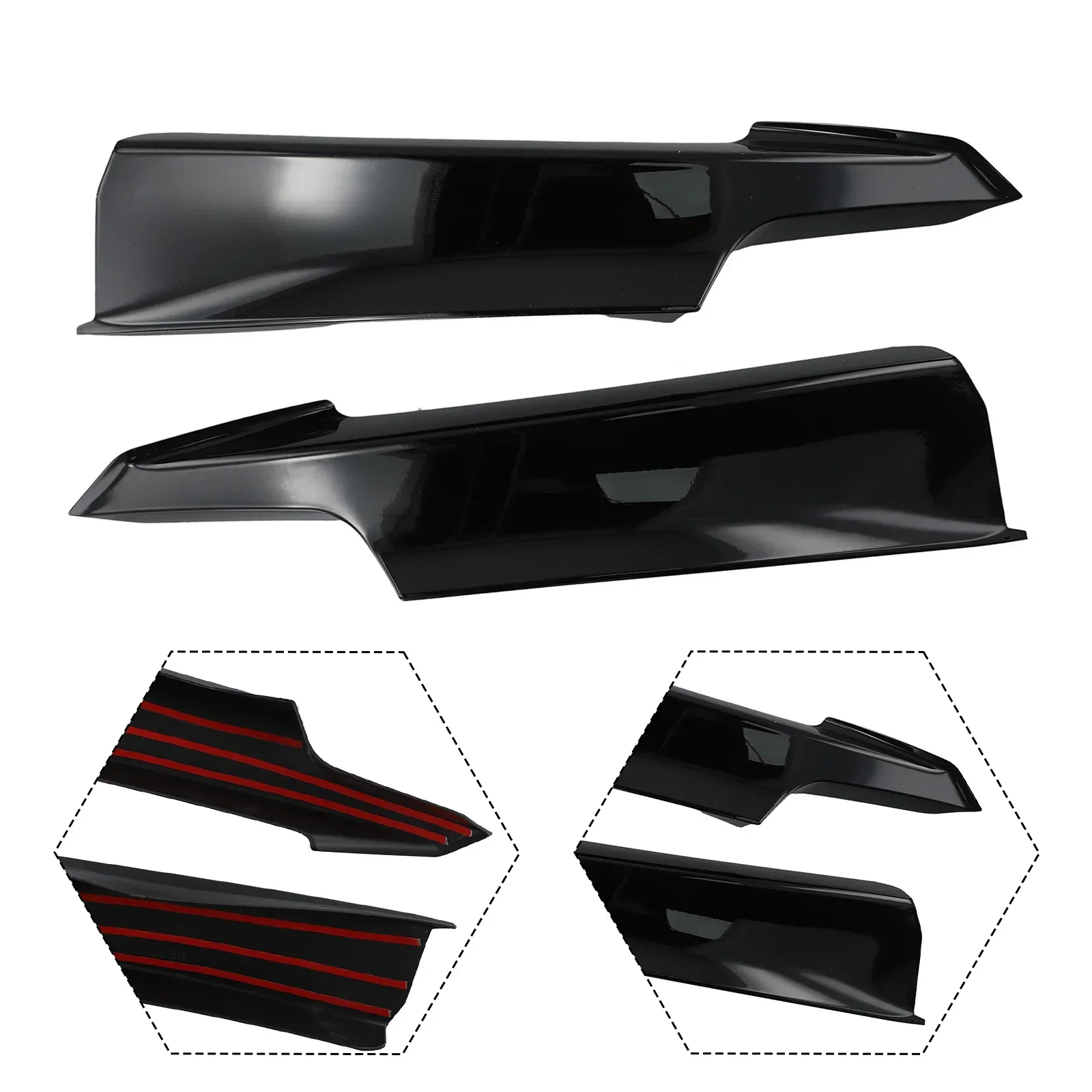 Car Accessories Stickers Splitter Cover Auto Part Left&Right Spoiler Splitter For F30 M Sport For 320i 325i 13-2019
Car Accessories Stickers Splitter Cover Auto Part Left&Right Spoiler Splitter For F30 M Sport For 320i 325i 13-2019