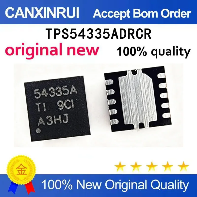(5-100 pieces)Brand new original TPS54335ADRCR 54335A QFN power switch voltage regulator spot chip IC
(5-100 pieces)Brand new original TPS54335ADRCR 54335A QFN power switch voltage regulator spot chip IC