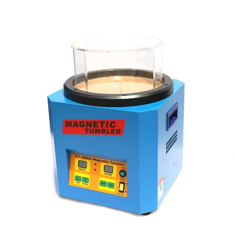 Kinway KW-16A 360A 1300g Capacity Magnetic Tumbler Polishing Machine for Gold Silver Jewelry
Kinway KW-16A 360A 1300g Capacity Magnetic Tumbler Polishing Machine for Gold Silver Jewelry